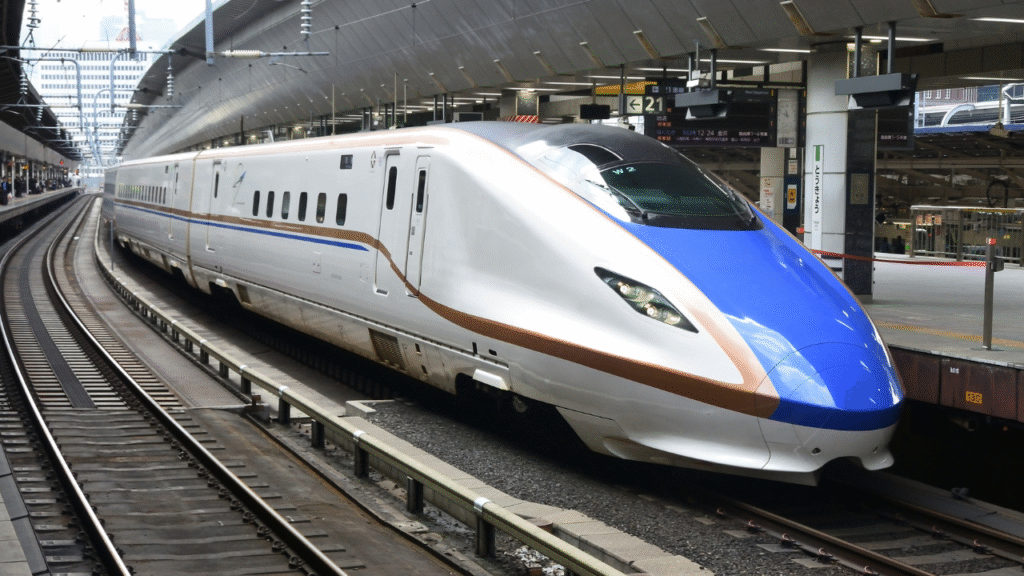 Shinkansen bullet train Japan transportation